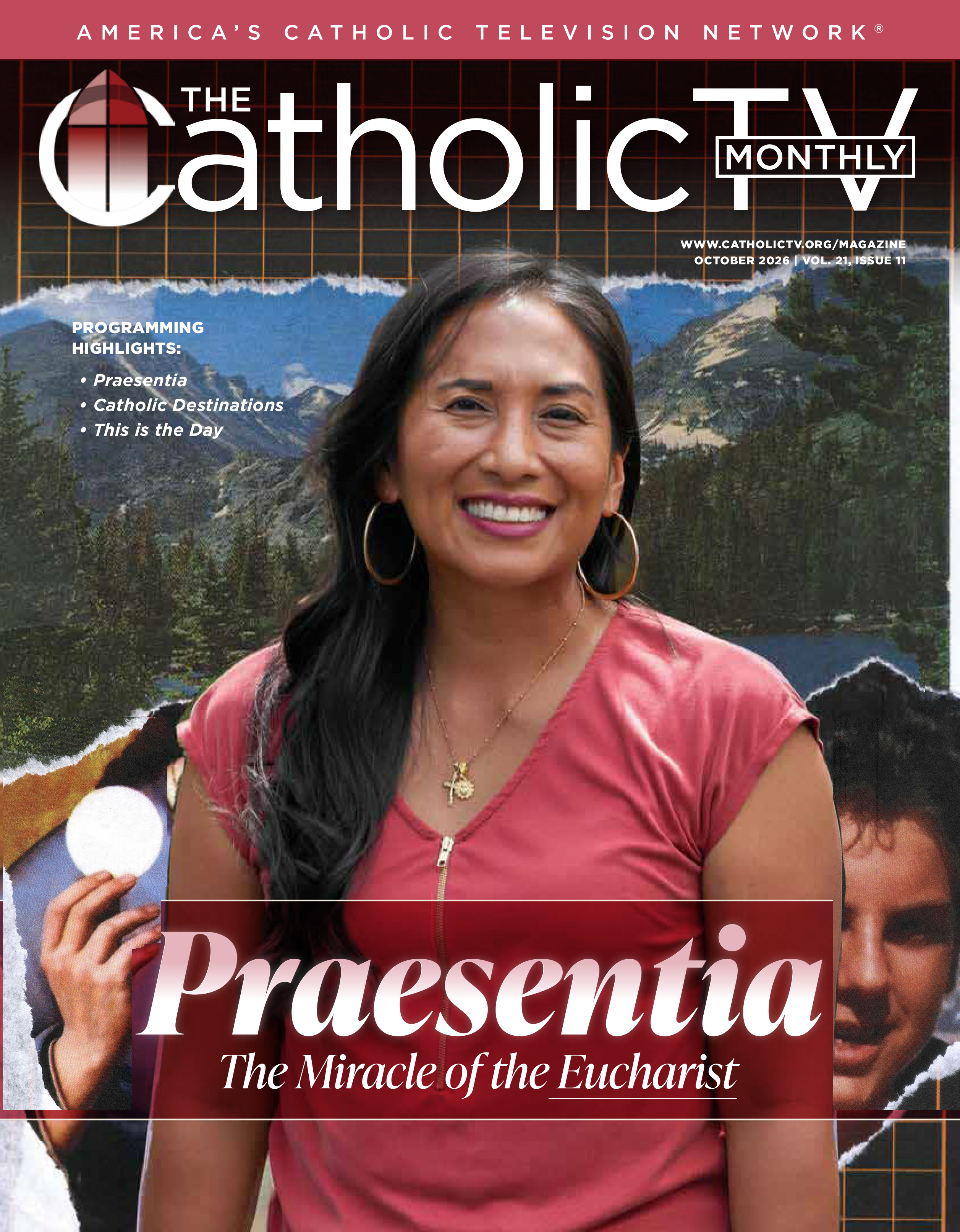 Rachel Bulman host of CatholicTV's Praesentia